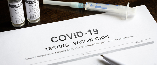 COVID-19 Vaccination or Testing Document